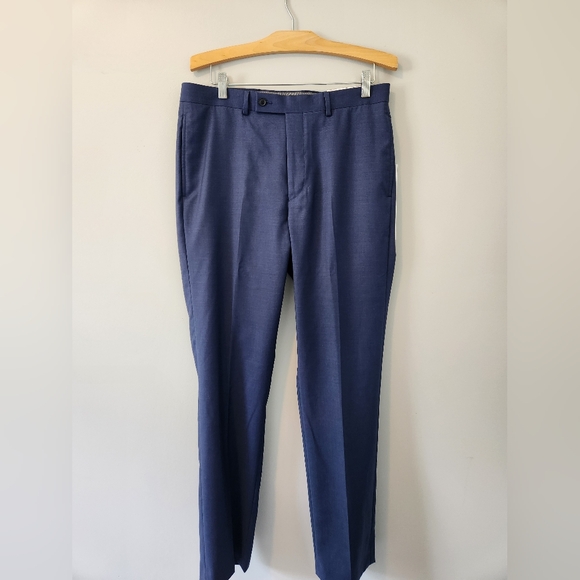 NWT Calvin Klein 34x32 Men’s ‘Jerome’ modern slimfit blue flat-front dre… - Picture 2 of 8